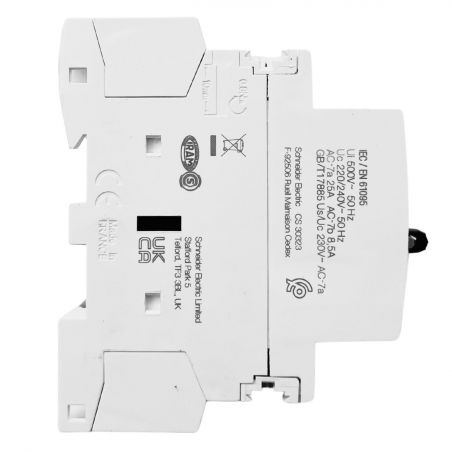 A9C21834 Schneider - Relais jour nuit triphase + neutre 25A 4NO 230Vca - Acti9 iCT – Image 3