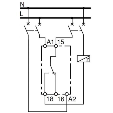 A9E16070 Schneider - Relais temporise multifonction 1OF (inverseur) 12 a 240VCA/CC – Image 2