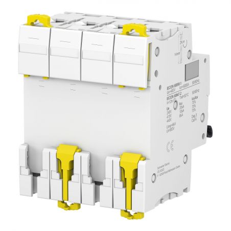 A9F75420 - Disjoncteur courbe D tetrapolaire 20A - 4P - 10kA - A vis - Schneider Electric Acti9 iC60N – Image 5
