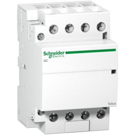 GC6340M5 Schneider - Contacteur tetrapolaire - 4NO - 63A - Bobine 220 a 240Vca - Vis – Image 2