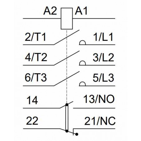 LC1D32N7 Schneider - Contacteur tripolaire - 3NO - 32A - Bobine 415Vca - Vis – Image 5