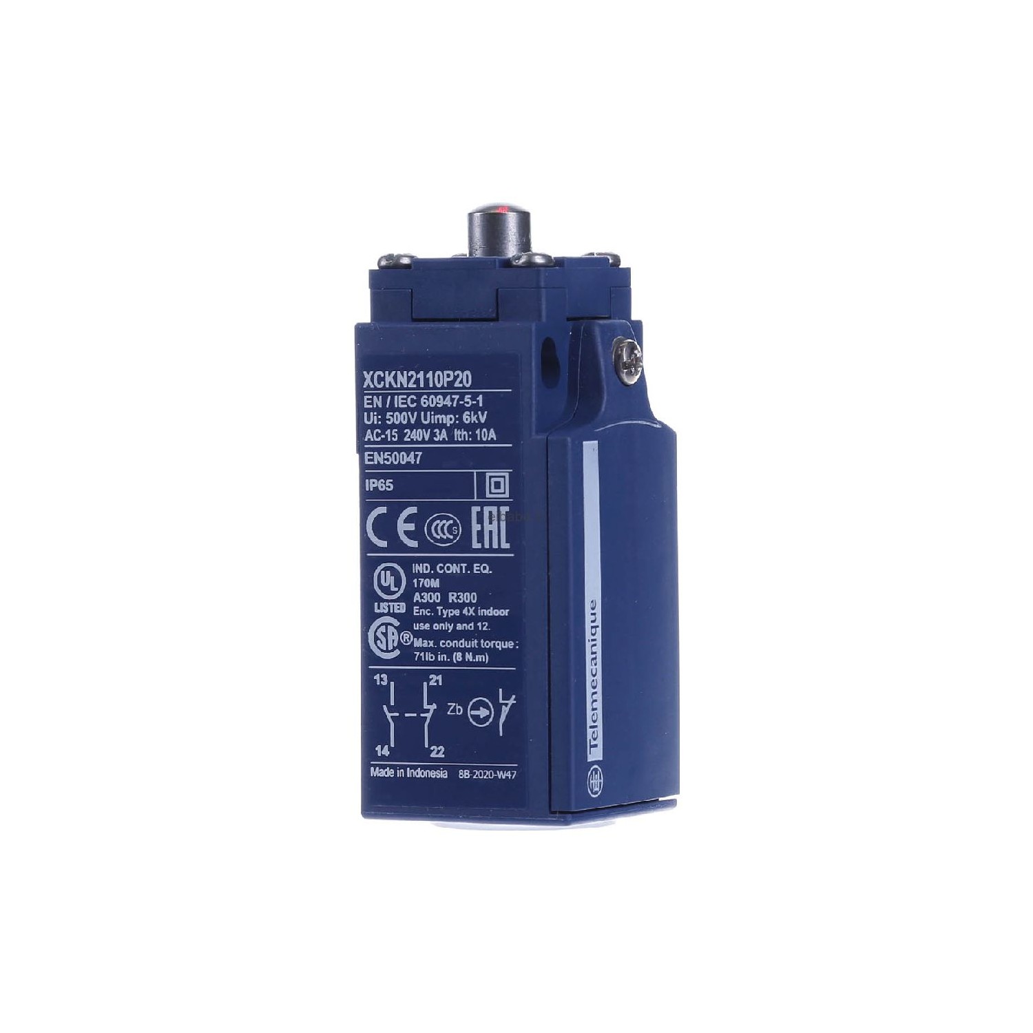NSYDCM20 Contact de porte 10 A/500V - connexion M20 - Contacts 1NO+1NF - Schneider Spacial SF – Image 5
